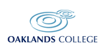 Oaklands College's logo takes you to their list of jobs