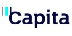 Capita's logo takes you to their list of jobs