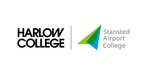 Harlow College's logo takes you to their list of jobs