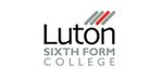 Luton Sixth Form College's logo takes you to their list of jobs
